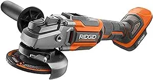 RIDGID 18V Brushless Cordless 4-1/2 in. Angle Grinder Kit with 4.0 Ah Battery and Charger