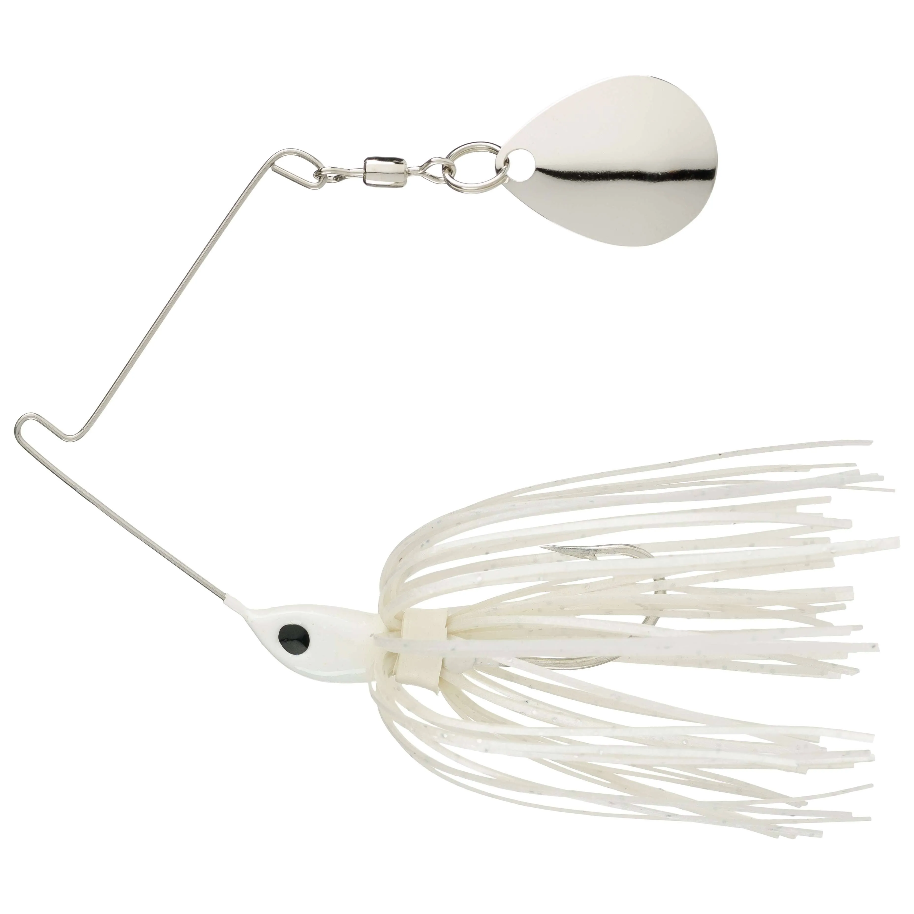 Strike King Micro-King Spinnerbait - Silver Colorado Blade