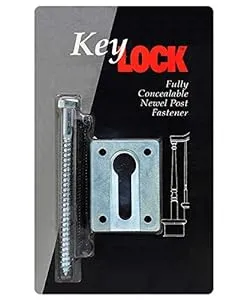 LJ-3005: The KeyLOCK Newel Post Fastener