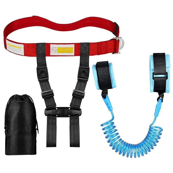 BESTLUBE Child Airplane Safety Travel Harness Safety RESTRAINT System Airplane ...