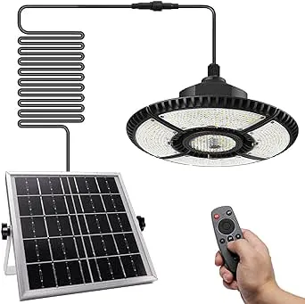 SENKEFEI SS Solar Garden Shed Light - IP65 Outdoor &amp; Indoor 2023 New LED Spli...