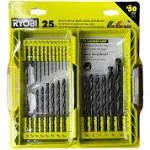 Ryobi - A972501 - Black Oxide Round Shank Drill Bit Set - 25-Piece