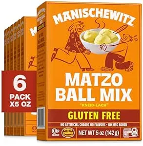 Manischewitz Matzo Ball Mix, Gluten Free - 5 Ounce (Pack of 6)