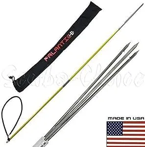 Spearfishing 5' Fiber Glass Travel 2-Piece Hawaiian Sling Pole Spear Set