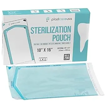 200 10"x16" Large Sterilization Pouches to Sterilize and Autoclave Instruments