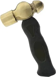 Beadsmith 1lb Brass Metal Stamping Hammer