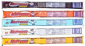 Mr. Freeze Jumbo Cherry,Grape,Orange,Raspberry,Watermelon Ice Pops Freezies 150 Mililiters/5 Ounces - 70 Pack No HFCS Imported from Canada