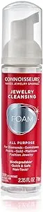 CONNOISSEURS All-Purpose Jewelry Cleansing Foam, Quick and Easy Jewelry Cleaner Solution, 2.35 Ounce, 2.35 Fl Oz (Pack of 1)