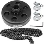 Go Kart Clutch 3/4&#034; Bore 10T with #40 41 420 Chain for Go Kart Minibi