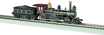 Bachmann Industries 4-4-0 American Steam DCC Ready Pennsylvania with Coal Load Locomotive (HO Scale)