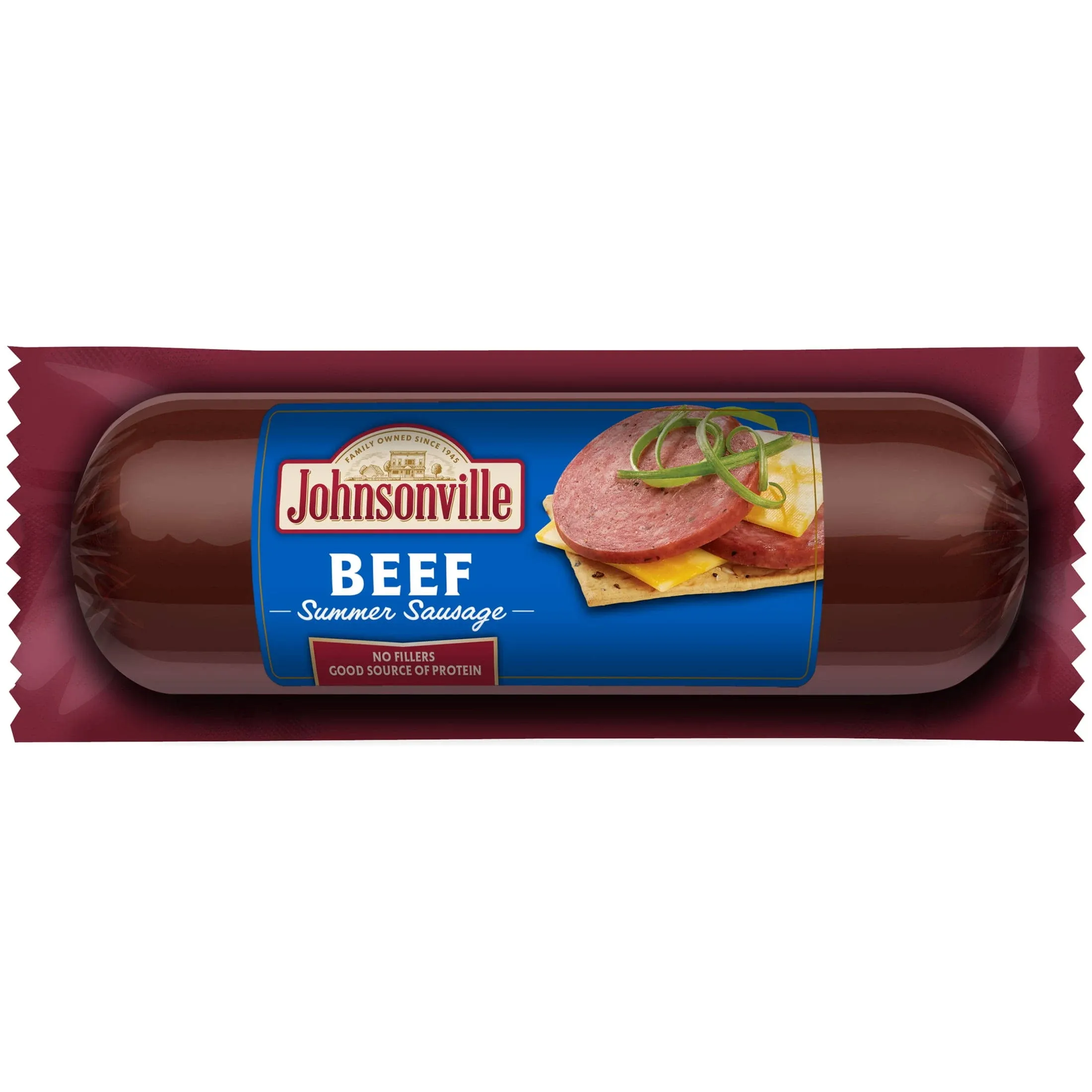 Johnsonville Summer Sausage, Beef - 12 oz