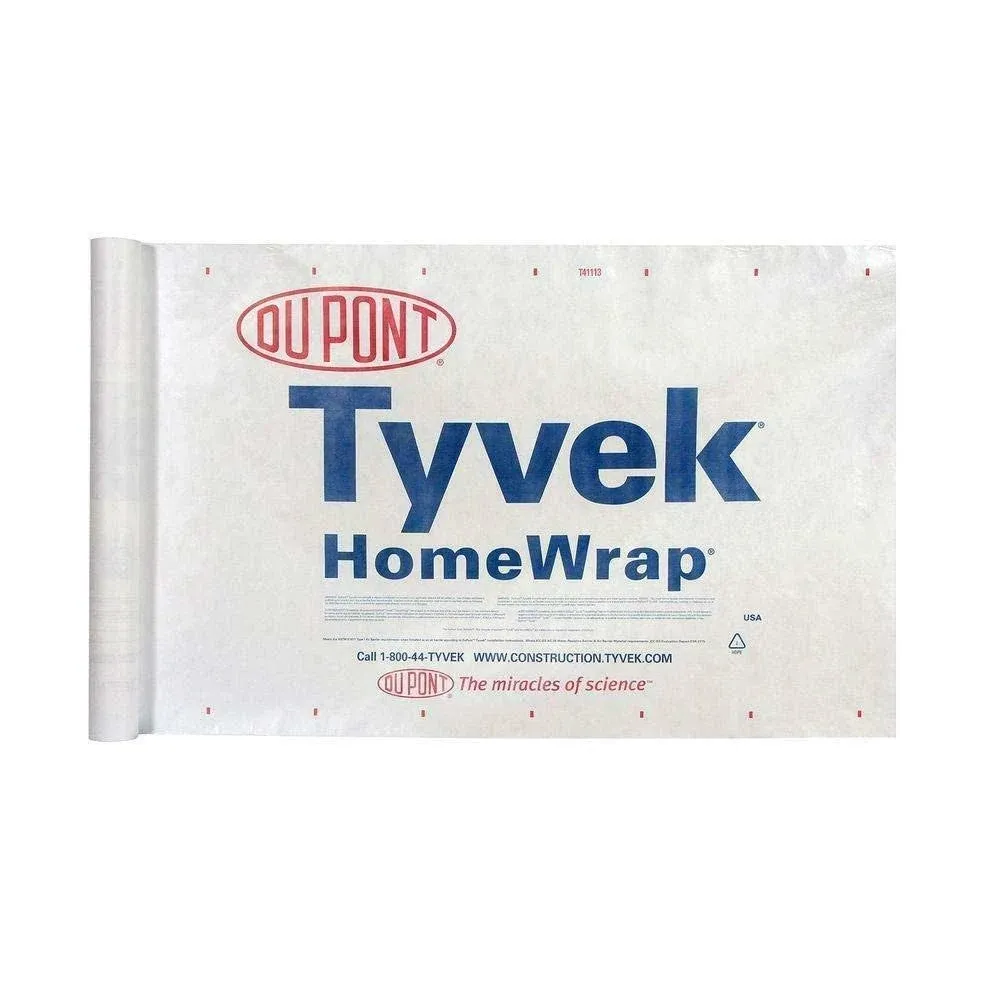 3 X 7&#039; Tyvek HomeWrap Sheet Moisture Barrier Tent Camping Footprint