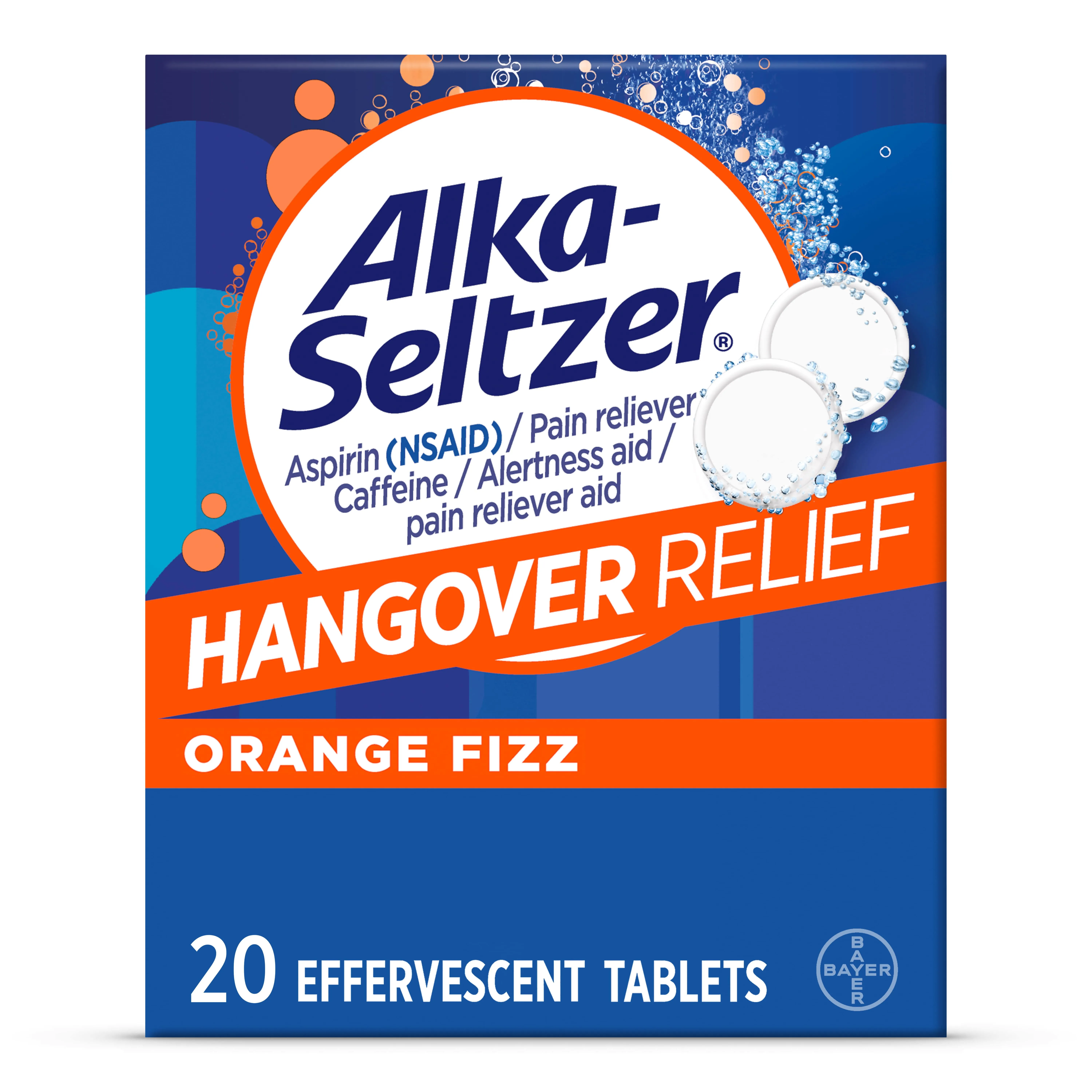 Effervescent Tablets Formulated for Fast Relief of Headaches