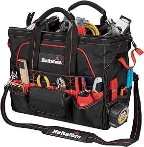 Pro Contractor's Closed-Top Tool Bag