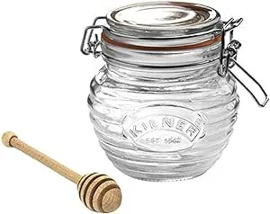 Kilner Honey Pot With Dipper, 13.5 Fluid Ounces