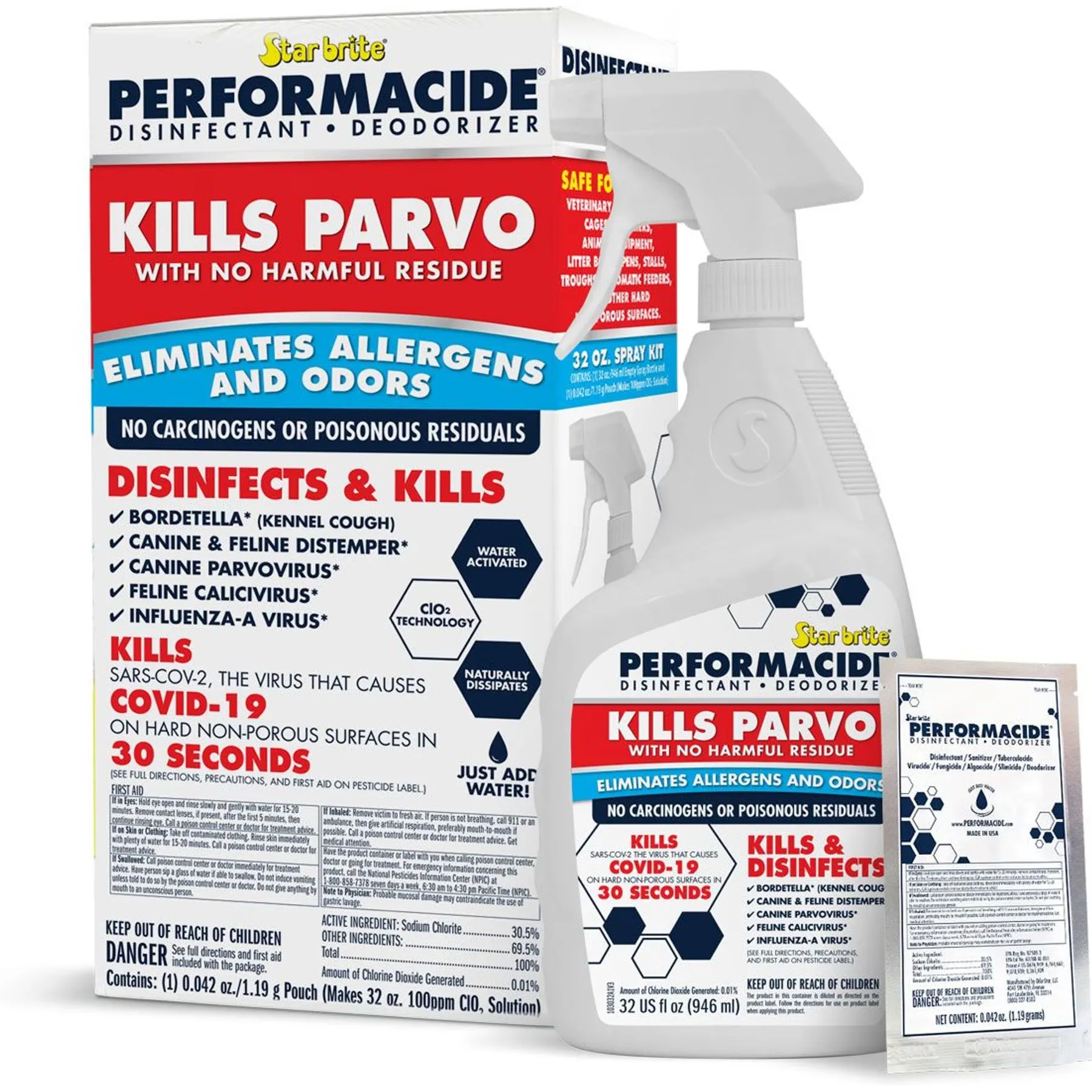 Star Brite Kills Parvo Single Kit