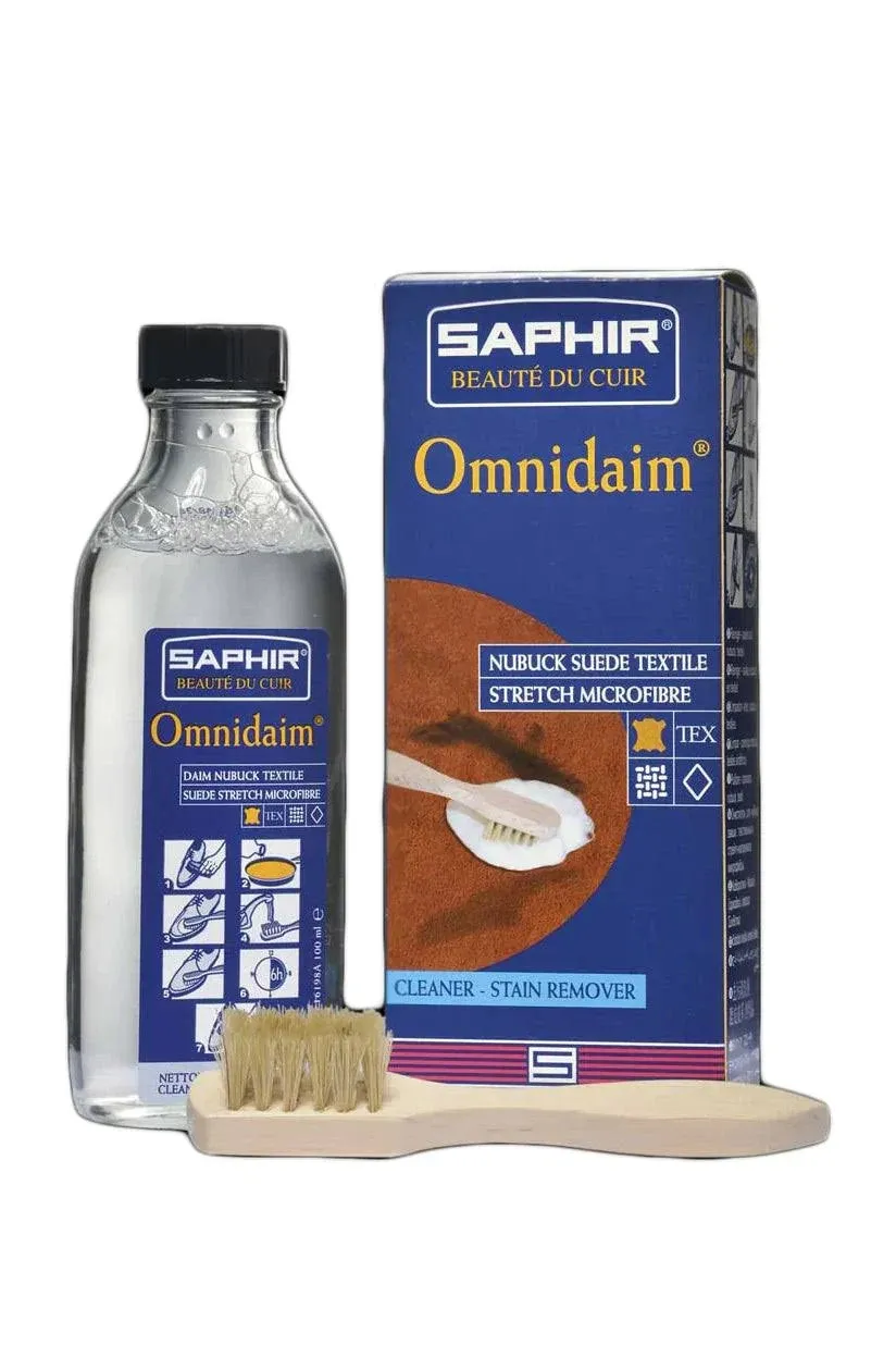 Saphir Omnidaim Suede Cleaner 100ml Bottle