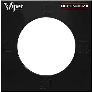 Viper Defender II Backboard & Sisal/Bristle Steel Tip Dartboard Bundle