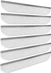 RecPro RV Refrigerator Vent Screen 6 Pack 1 1/2&#034; x 8&#034;