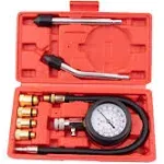 Oil Pressure Tester Tool, Oil Pressure Gauge kit, 0-140 PSI Pressure Test Dia...