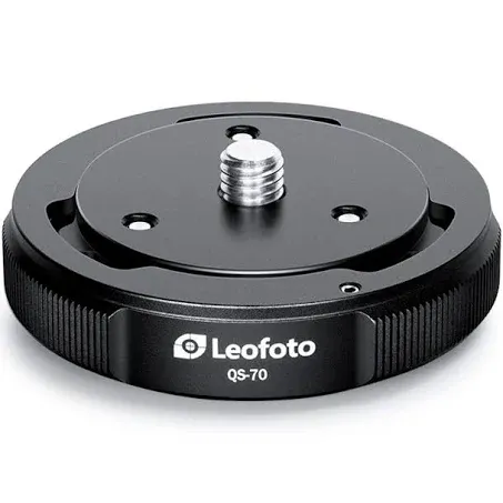 Leofoto QS-70 Quick-Link Tripod Head Quick Release Set (70mm)