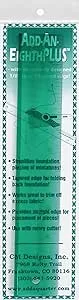 CM Designs CMD80008 Ruler 8" Add-an-Eighth Plus , Green