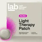 l.a.b Light Therapy Acne Patch, 1-Pack, LED Red and Blue Light Hydrocolloid Acne