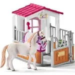 Schleich Horse Stall with Lusitano Horse Playset