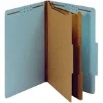 InPlace 2 Divider Classification Folders- 5 Folders, Legal Size (8.5&#034; x 14&#034;)