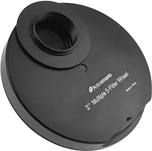 Astromania 2" Multiple 5-Position Filter Wheel for Telescope - Allowing You to Image Without Any Reflections or Stray Light