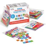 hand2mind Phonics Word-Building Magnetic Letter Tiles, Small, Multi Color 