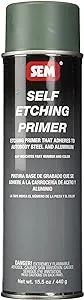 SEM 39693 Green Self Etching Primer - 15.5 oz.