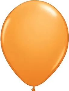 11" Qualatex Orange Latex Balloons