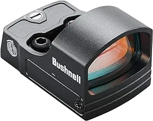 Bushnell RXS100 Reflex Sight, Red Dot Sight with 4 MOA and 8 Brightness Settings, Durable with Long Battery Life