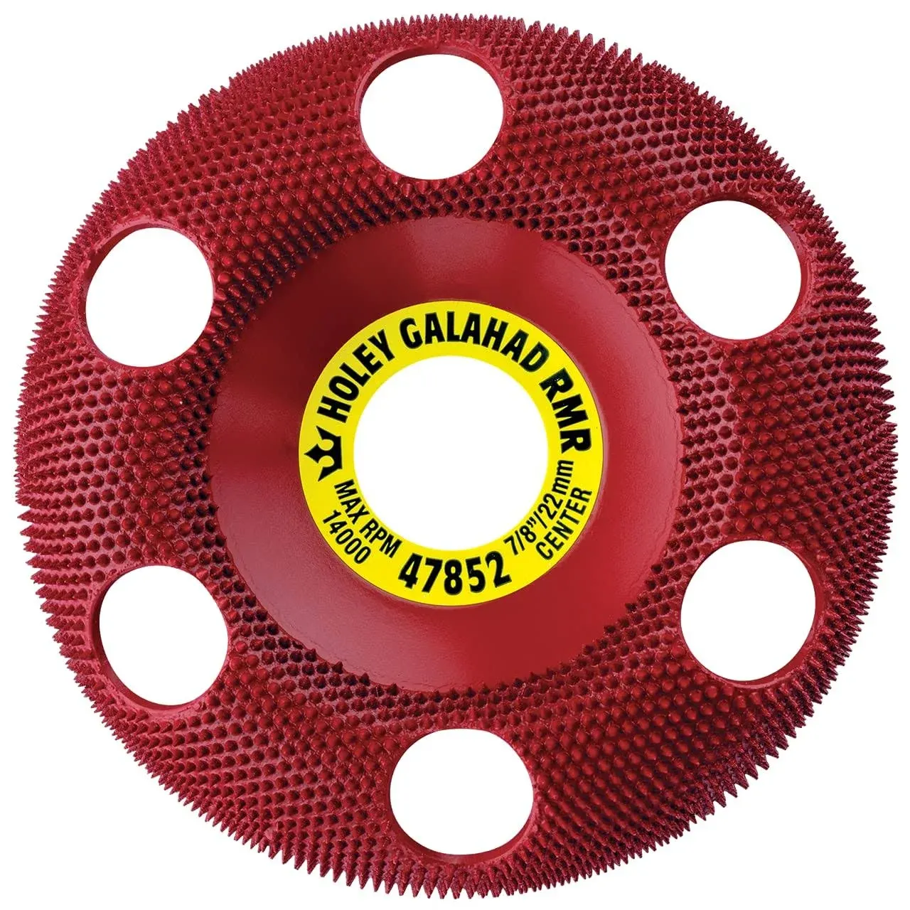 King Arthur's Tools Holey Galahad 4 in. Tungston Carbide Sanding Disc 70 Grit Medium 1 pk