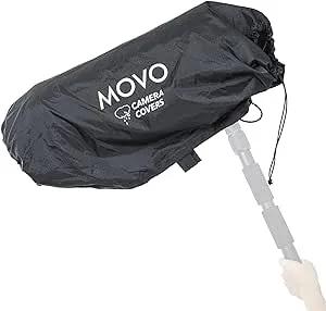 Movo CRC31 Storm Raincover Protector for DSLR Cameras, Lenses, Photographic Equipment (XL Size: 31 x 14.5)