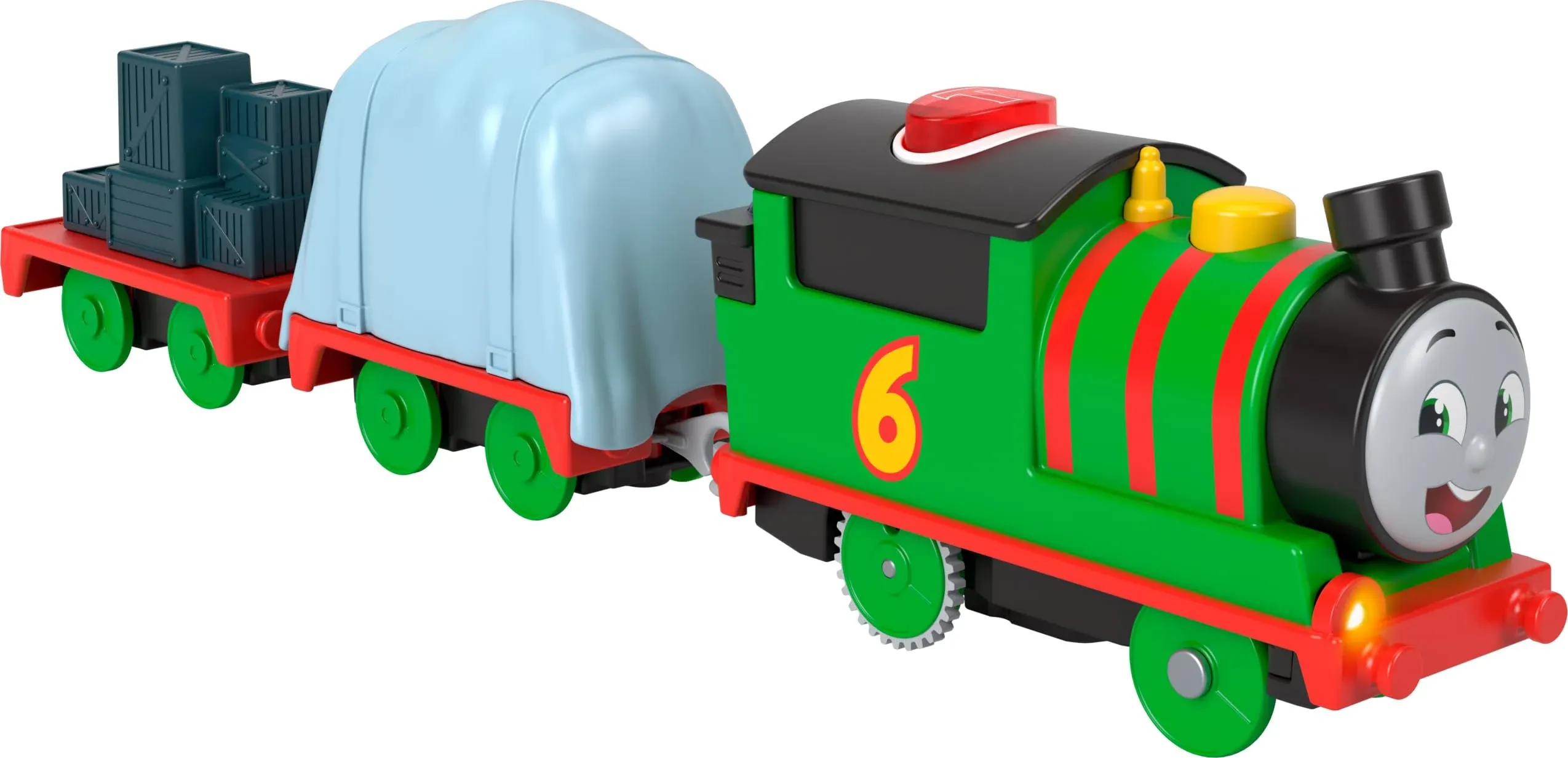 Thomas &amp; Friends - Percy Talking Light-up and Go Motorized Train Engine - Tested