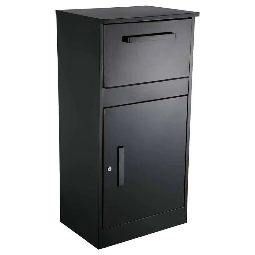 Qualarc ParcelDefender Locking Parcel & Mailbox, Black