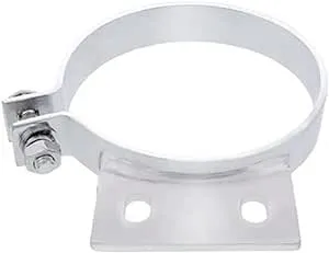 United Pacific 10295 6" Peterbilt Chrome Exhaust Clamp