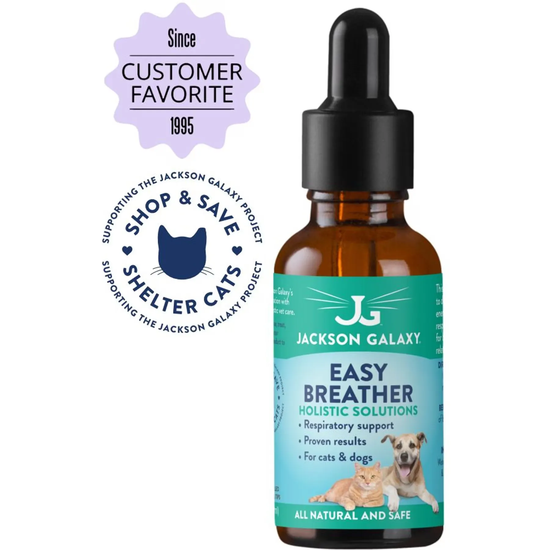 Jackson Galaxy Easy Breather for Cats and Dogs