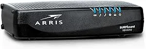 ARRIS SURFboard SBV2402 DOCSIS 3.0 Cable Modem , Comcast Xfinity Internet & Voice , 1 Gbps Port , 2 Telephony Ports , Supports Xfinity 800 Mbps Max Internet Speed