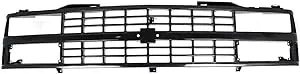 Garage-Pro Grille Assembly Compatible with 1988-1993 Chevrolet C1500, Fits C2500, C3500, Fits K1500, K2500, K3500, For Models With Composite Headlights Black Cross bar insert Plastic