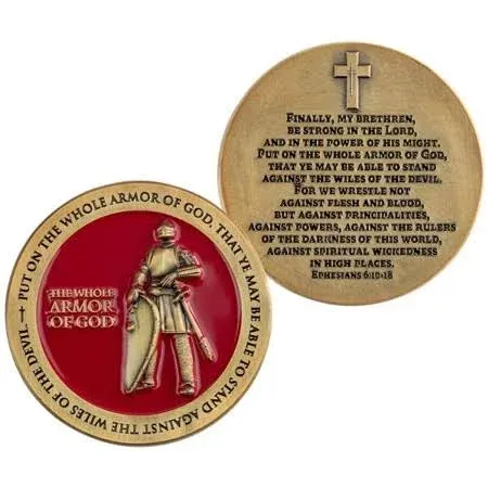 Armor of God Challenge Coin