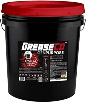 GenPurpose™ Grease 35 LB Bucket Pail | Lithium Grease EP | High Temp | General Purpose | NLGI 2 | Amber