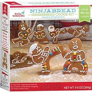 Ninjabread Gingerbread Cookie Kit