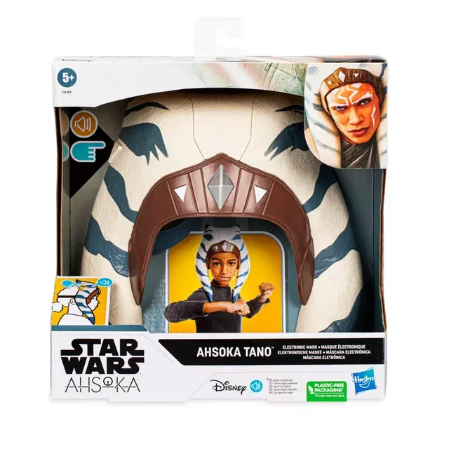 Disney Parks Star Wars Ahsoka Tano Electronic Mask Toy for Kids New with Box