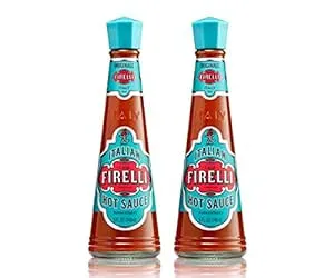 FIRELLI Italian Hot Sauce | 5oz Bottle (Pack of 2) | Perfect Kick for Pizza, Ramen, Eggs | Great Balanced Flavor, Gluten Free, Keto, All Natural, Made in Italy With Calabrian Chili Peppers