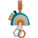 Itzy Ritzy Jingle Attachable Travel Toy - Rainbow