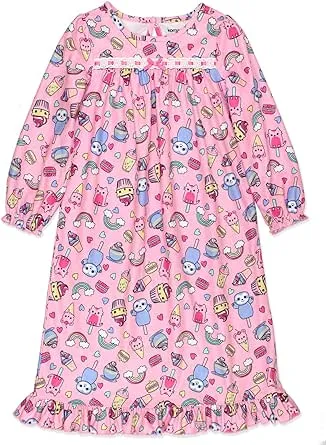 Komar Kids Girl's Granny Gown Nightgown Pajamas