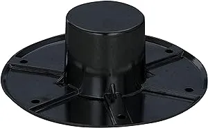 AP Products 0131112B Round Flush Mount Pedestal Base